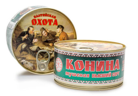 Конина тушеная МКК Балтийский, 325г