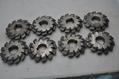 Фреза модульная М4,5 Р6М5 Z=12 20° ( №1-8) комплект