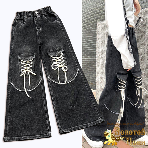 Джинсы подрост д (140-170) 241217-W4015