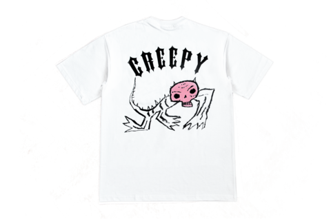 Футболка Creepy Clothing Гамункул белая