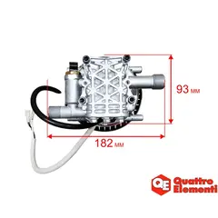 Двигатель эл. переменного тока QUATTRO ELEMENTI GENOVA 180 Turbo (242-342-023)