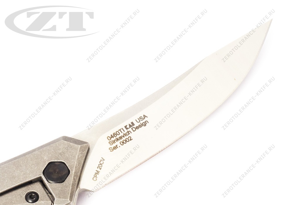 Нож Zero Tolerance 0460Ti First 2 Sinkevich - фотография 
