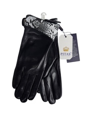 Перчатки. Женские. Под кожу питона. Материал верха: Кожаные люкс качества. Подклад: Трикотаж-шерсть.5 шт в упаковке.