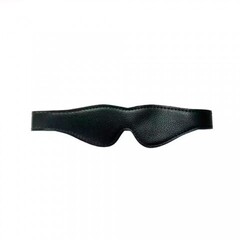 Маска на глаза (экокожа) черная