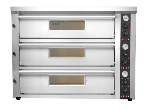 Печь подовая Kocateq EPC 3/100x70TT электрическая 3-камерная с подом 69.2*100 см