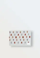 Плед вязаный (деревья)