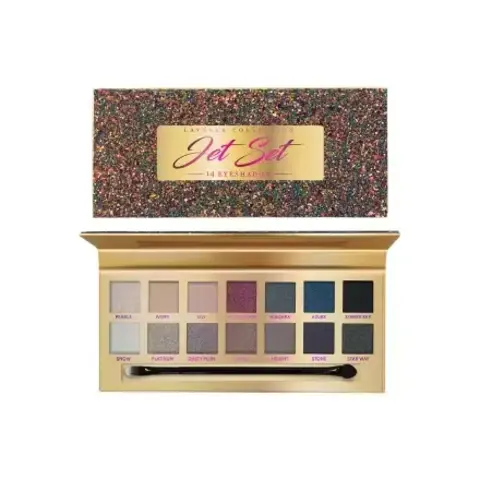 .LavelleCollection Тени для век JET SET 14 цветов тон 02 rich