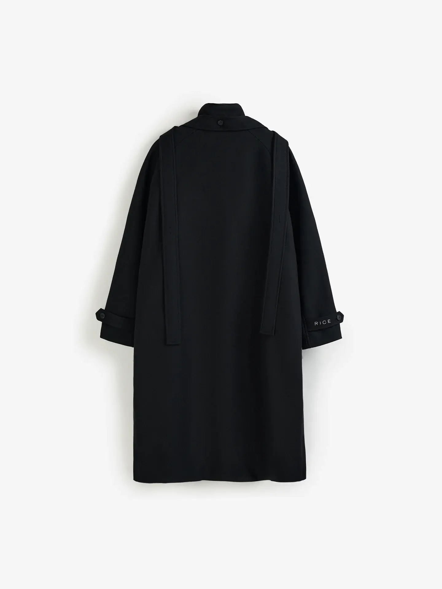 Пальто PANASIAN OVERSIZE COAT BLACK
