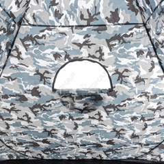 Зимняя палатка автомат Premier Fishing (2,3*2,3 м, КМФ, дно на молнии)