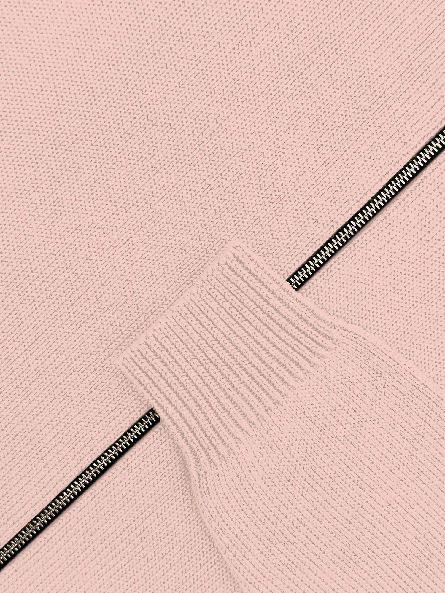 Толстовка на замке из мягкой шерсти