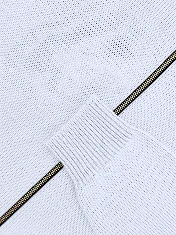 Толстовка на замке из шелка