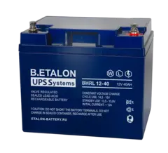 Аккумулятор B.ETALON BHRL 12-40