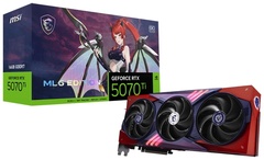 Видеокарта MSI 5070 Ti 16G MLG EDITION OC, 16Gb GDDR7 256-bit 1xHDMI 3xDP G507T-16MEC 16 Гб