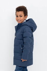 пальто  для мальчика  ВК 34070/1 УЗГ ( 98-122)