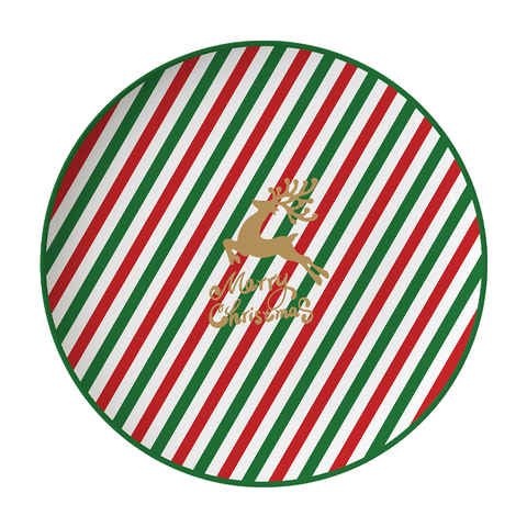 Десертная тарелка First Lady "Европейское Рождество"