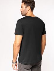 Футболка из премиального хлопка с авторским принтом  U49.026 (95356)