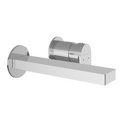 Aqueduto GEO0400 AQD GEOMETRICO Смеситель для раковины настенный со скрытой частью, хром фото