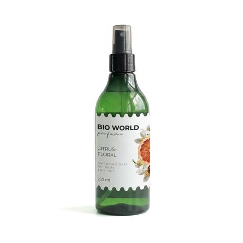 Bio World Perfume Мист для тела и волос парфюмированный CITRUS-FLORAL 250 мл