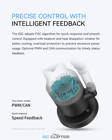 Форсунка EFT CN500 centrifugal nozzle v3.0 для серии EP сельскохозяйственных дронов