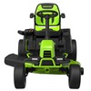 Газонокосилка с сиденьем Greenworks CrossoverT CRT428 82V (107 см) с 6 АКБ 5 Ач и ЗУ — фото 9