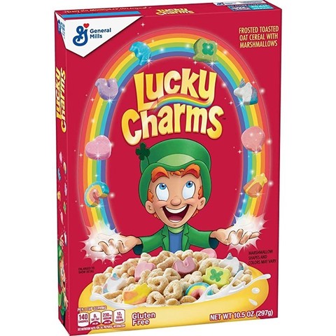 Готовый завтрак Lucky Charms с маршмеллоу 297 гр