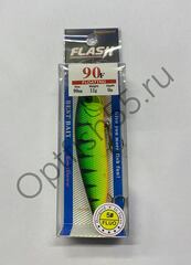 Воблер Rosy Down Flash 90F 90мм, 11гр, загл. 0м
