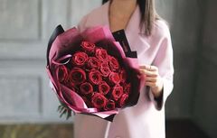 Букет "Бордо" 25 шт.