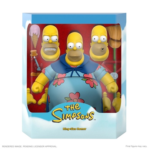Фигурка Ultimate Super7 The Simpsons: King Size Homer