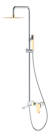 Boheme Q 148-CRG.2 Стойка для душа, цвет: хром,золото