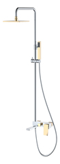 Boheme Q 148-CRG.2 Стойка для душа, цвет: хром,золото фото