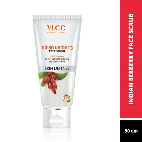 INDIAN BERBERRY Face Scrub, VLCC (ИНДИЙСКИЙ БАРБАРИС скраб для лица), 80 г.