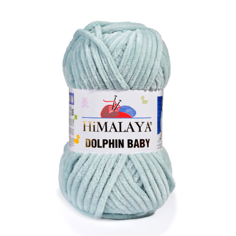 Пряжа Himalaya Dolphin Baby арт. 80347 пыльная мята
