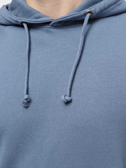 Толстовка Alpha Industries Essential French Terry Hoodie Copen Blue (Синий)