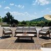 Комплект деревянной мебели Tagliamento Ravona KD LOUNGE, натуральный, бежевый