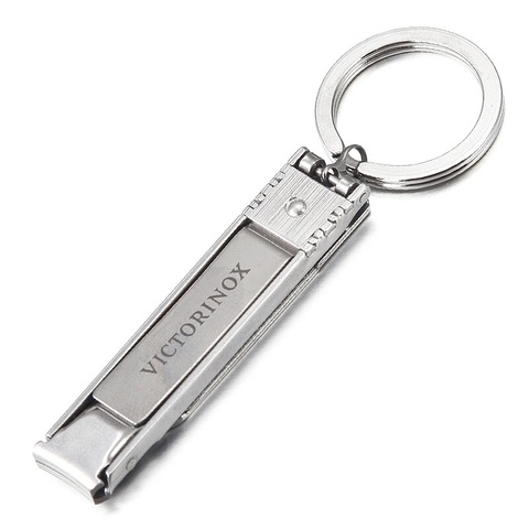 Книпсер Victorinox с пилкой для ногтей и кольцом для ключей, металлический, в чехле (8.2055.C)
