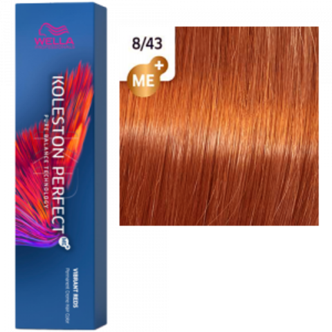 WELLA KOLESTON PERFECT 8/43 Боярышник 60 мл