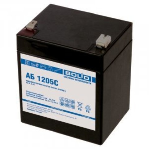 Аккумулятор стационарный свинцово-кислотный АБ 1205С