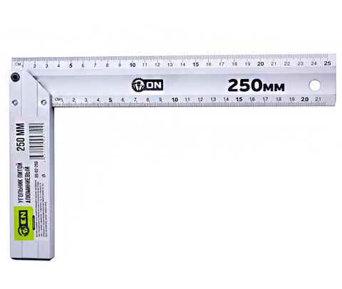 Угольник алюминиевый литой, 250мм ON (10шт/уп) (60)