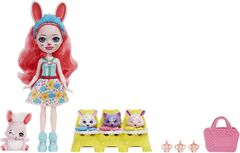 Игровой набор с куклой Энчантималс Кролик Бри и Твист серия Друзья-малыши