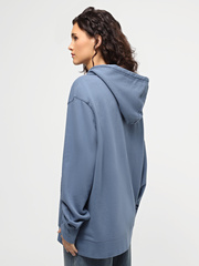 Толстовка Alpha Industries Essential French Terry Hoodie Copen Blue (Синий)