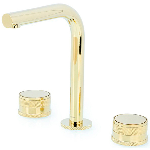Boheme 152-G-PR Смеситель на столешницу PRESTIGE на 3 отв. GOLD