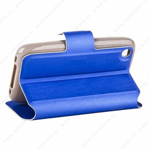 Чехол-книжка Kooso Melkco для iPhone 3Gs/ 3G - Kooso Koka Book case Dark Blue
