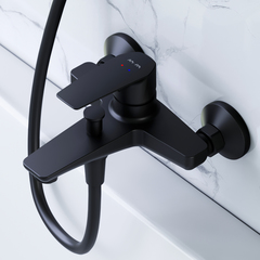Смеситель для ванны/душа излив черный, AM.PM Gem - F90A10022