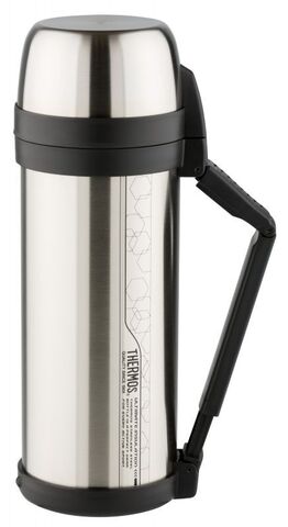 Термос Thermos FDH Stainless Steel Vacuum Flask 2л. стальной/черный (923653)