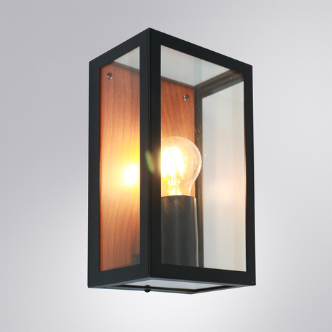 Уличный настенный светильник Arte Lamp BELFAST A4569AL-1BR