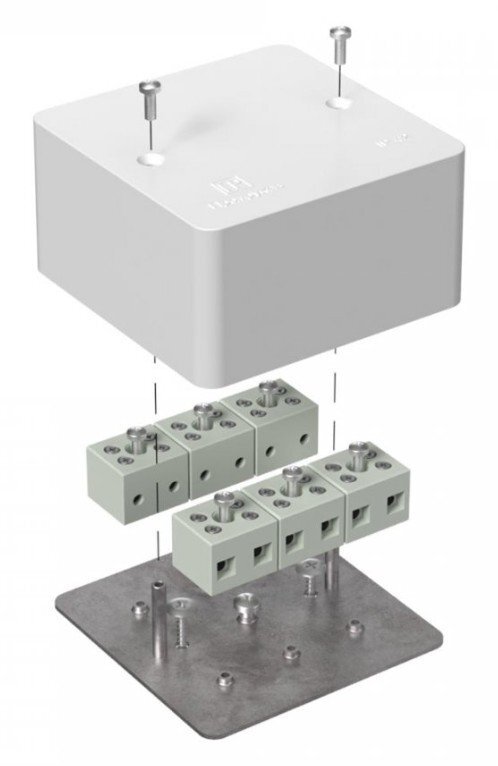 Коробка огнестойкая е15 е120 75х75х30