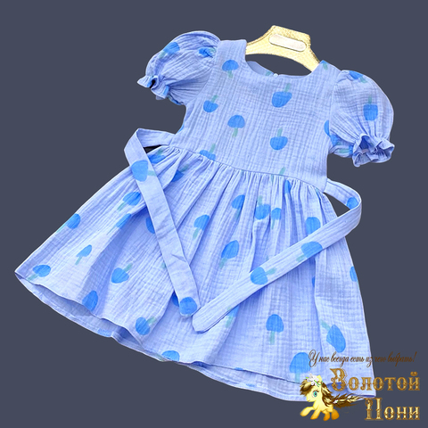 Платье муслин (3-6) 240425-R4286