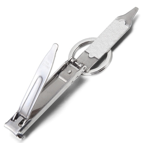 Книпсер Victorinox с пилкой для ногтей и кольцом для ключей, металлический, в чехле (8.2055.C)