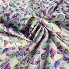 итальянский хлопок с ромбами