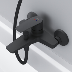 Смеситель для ванны/душа излив черный, AM.PM Gem - F90A10022